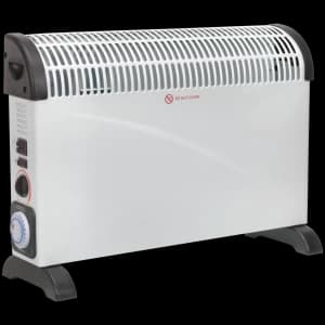 Sealey CD2005TT Electric Turbo Fan Convector Heater with Timer 240v