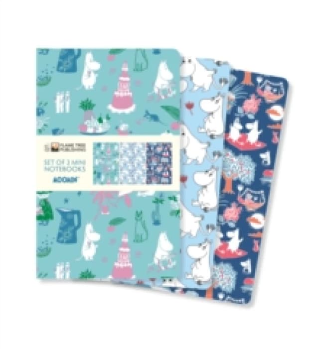 Moomin Classics Set of 3 Mini Notebooks Notebook / blank book