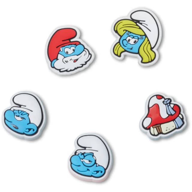 Crocs Jibbitz Crocs Smurfs (x5) Bleu Unisex TU