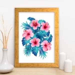 AC10783287534 Multicolor Decorative Framed MDF Painting