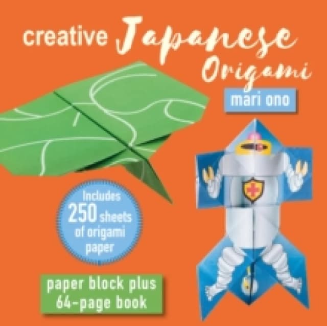 Creative Japanese Origami : Paper Block Plus 64-Page Book Paperback / softback