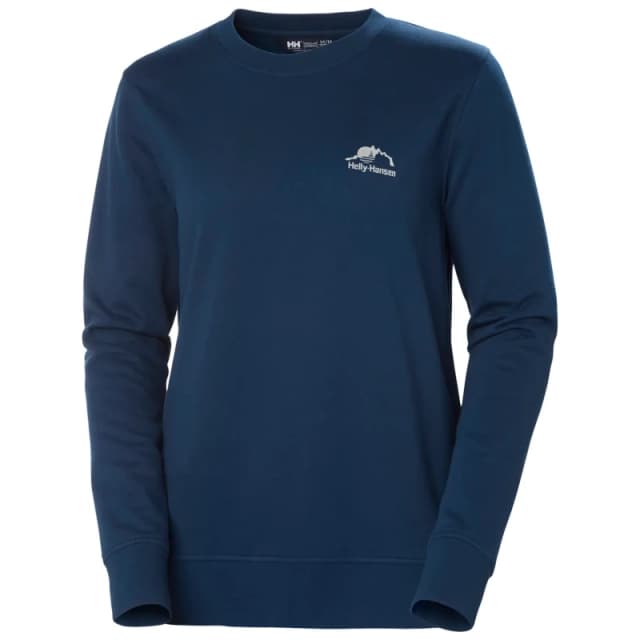 Helly Hansen Nord Graphic Womens Sweatshirt Bleu Female L