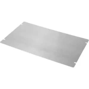 Hammond Electronics 1434-127 Base plate (L x W x H) 305 x 178 x 1mm Aluminium Ecru