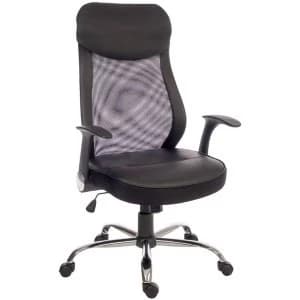 Teknik Curved Mesh Reclining Executive Chair