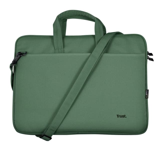 Trust Bologna 16" Eco-friendly Slim Green Laptop Bag 8TR24450 EXR8TR24450