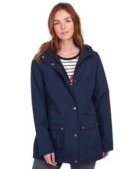 Barbour Barbour Oak Waterproof Jacket - Navy, Size 12, Women