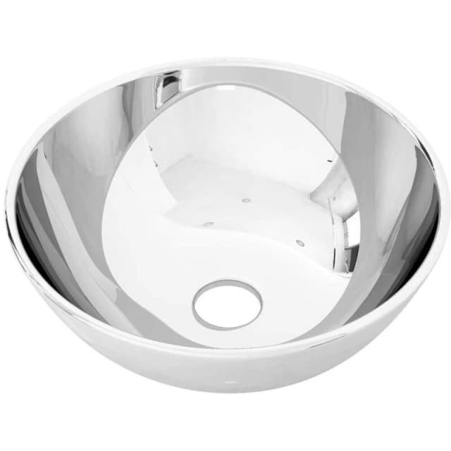 vidaXL Wash Basin 28x10cm Ceramic Silver 143489