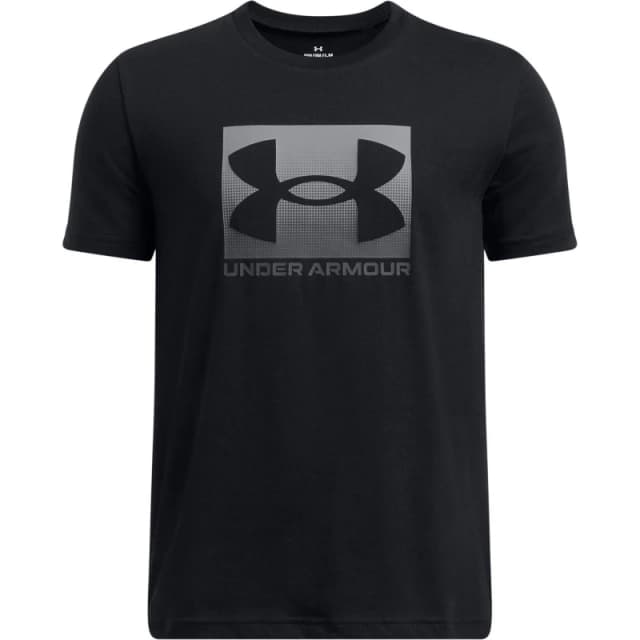 Under Armour Kids B Boxed Sports Update Short Sleeve T-Shirt Black/P Gray male 9-10 (M)