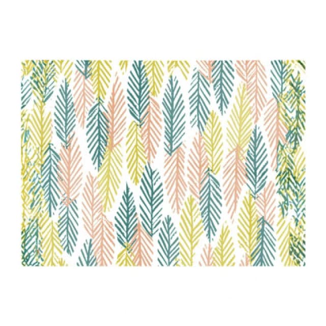 Warren Reed Designer Scandinavian Style Foliage Glass Chopping Board