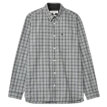 Jack Wills Abervale Check Shirt - Grey
