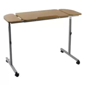 NRS Healthcare Adjustable Overbed Table