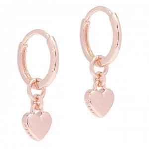 Ted Baker HARRYE Huggie Hoop Earrings - Rose Gold