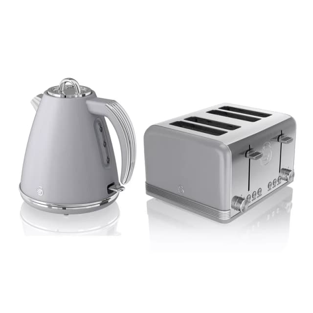 Swan EEJB184 1.5L Kettle & 4 Slice Toaster