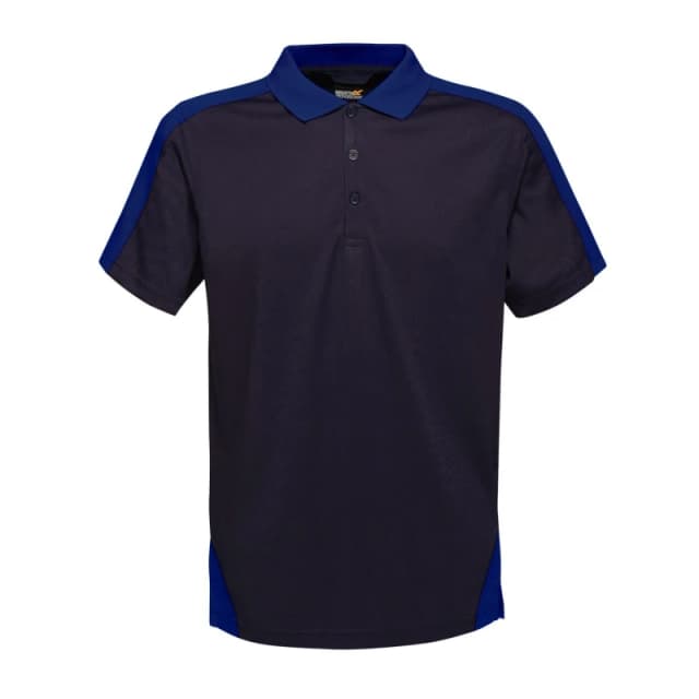 Regatta Professional Mens Contrast Coolweave Polo Shirt in Dark Navy Size: Small Dark Navy Male S