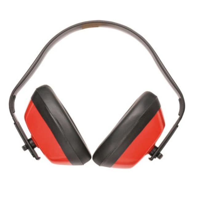 Portwest Classic Ear Defenders PW40RER Colour: Red