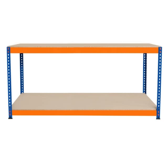 Monster Racking S-Rax 2 Tier Workbench - 180Cm X 60Cm X 90Cm