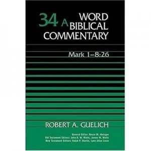 Word Biblical Commentary by Robert a Guelich Hardback
