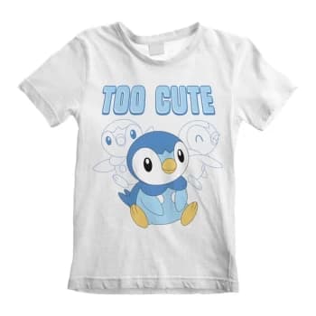Pokemon - Too Cute Unisex 12-13 Years T-Shirt - White