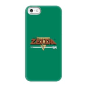 Nintendo The Legend Of Zelda Retro Logo Phone Case - iPhone 5/5s - Snap Case - Gloss