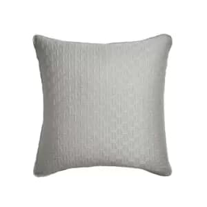 Ted Baker T Quilted Sham Pillowcase, Silver