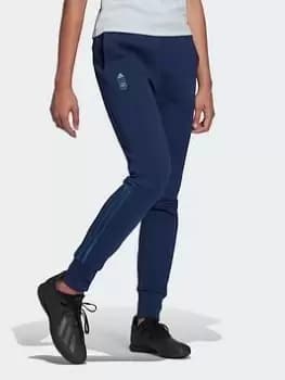 adidas Spain Travel Tracksuit Bottoms, Dark Blue Size M Women
