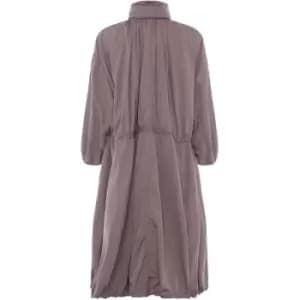French Connection Aroni Nylon Hooded Coat - Brown