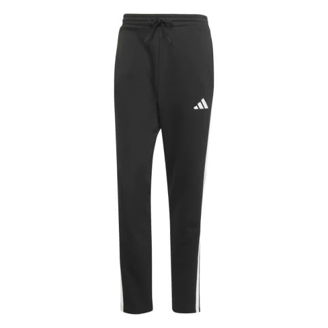 adidas Mens Open Hem Fleece Joggers Black/White male S