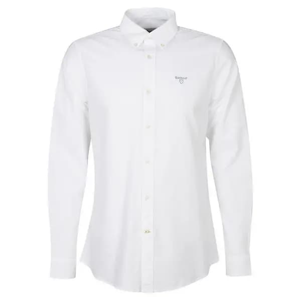 Barbour Oxford Tailored Shirt - White L