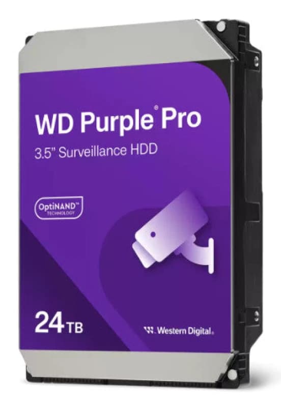 Western Digital Western Digital Purple Pro WD241PURP internal hard drive 24 TB 7200 RPM 512 MB 3.5" Serial ATA WD241PURP