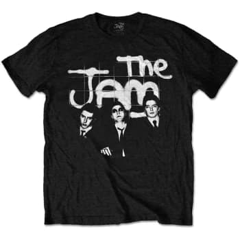 The Jam - B&W Group Shot Unisex Large T-Shirt - Black
