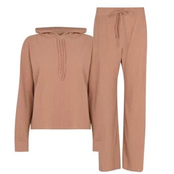 Miso Hood Co Ord Set - Camel