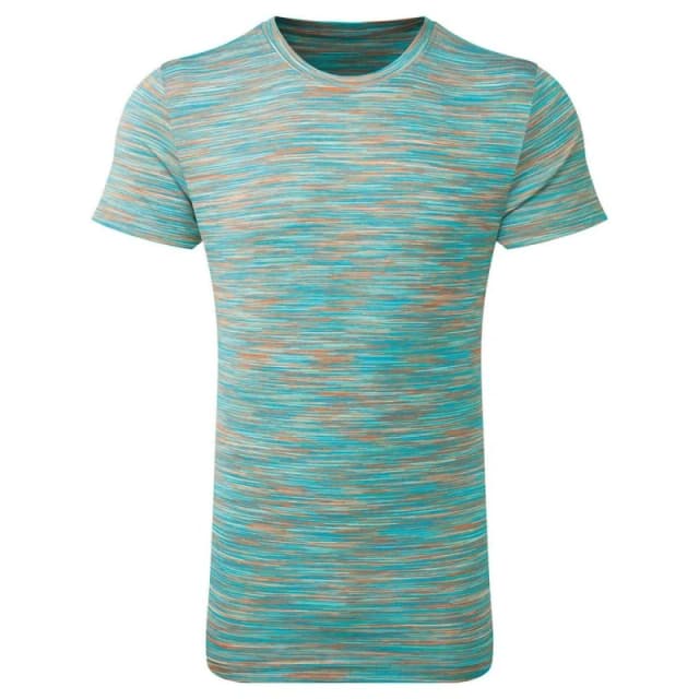 TriDri Mens Space Dye Performance T-Shirt Size: Medium Multicolor Male M