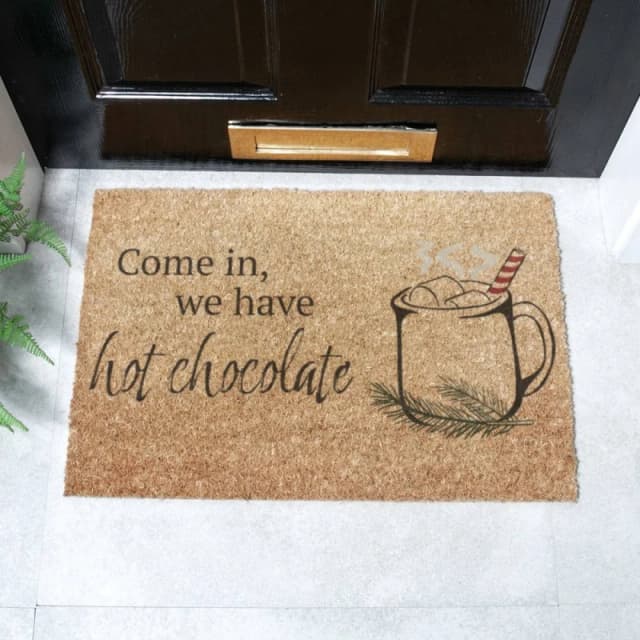 Artsy Mats Hot Chocolate Doormat, Brown 6040W-COMINHTCH