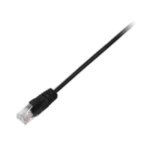 V7 Black Cat5e Unshielded (UTP) Cable RJ45 Male to RJ45 Male 0.5m...