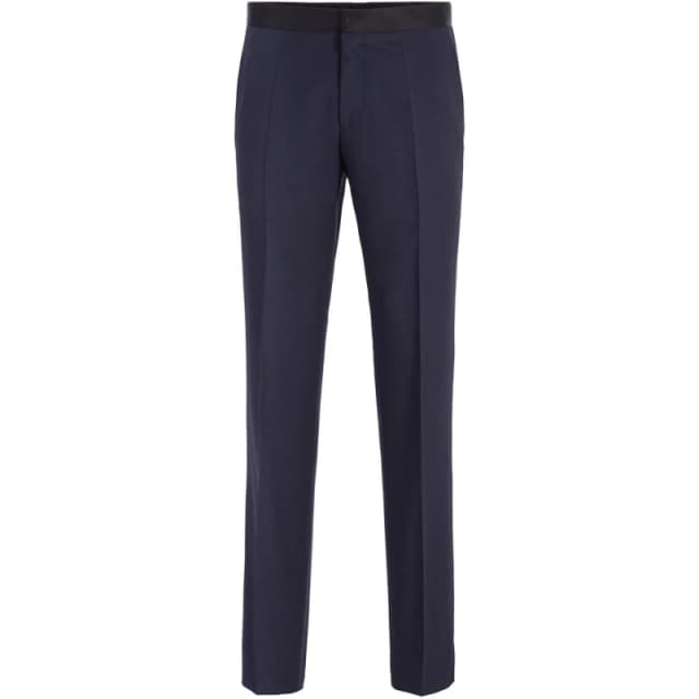 Boss Mens Gilan Cyl Slim Fit Trousers Dark Blue male 40W R