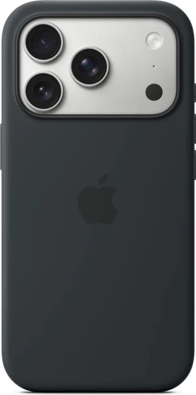Apple Silicone Case with MagSafe for iPhone 17 Pro - Black