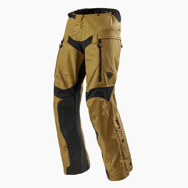 REV'IT! Continent Ocher Yellow Motorcycle Pants Size 2XL