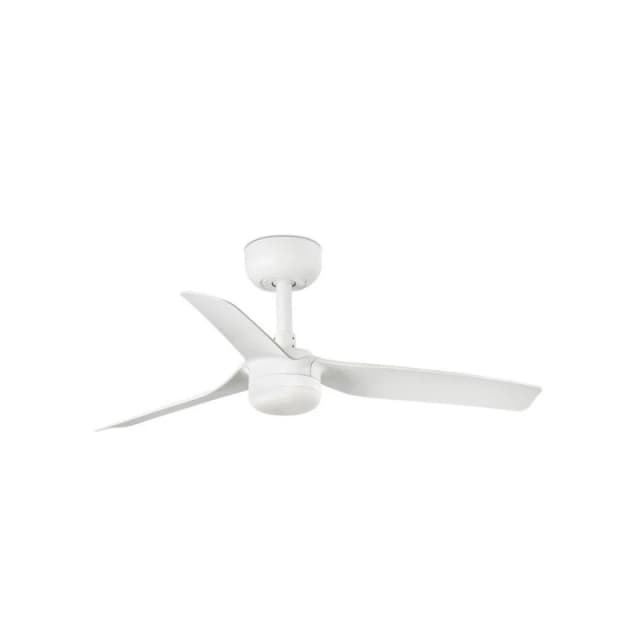 Netlighting Mini Punt Small LED White DC Ceiling Fan 6 Speed White Unisex