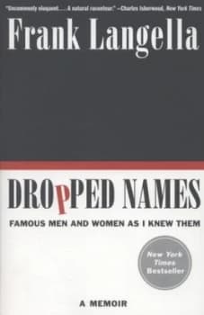 Dropped Names by Frank Langella Book