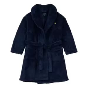 Lyle and Scott Lounge Robe - Blue