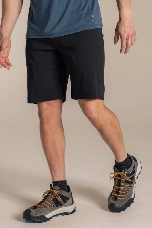 Craghoppers Mens Kiwi Pro III Water Repellent Anti-Insect Short in Black Size: 32 Black Male 32