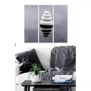 MDF316225 Multicolor Decorative MDF Painting (3 Pieces)