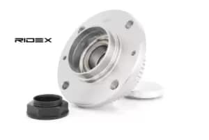 RIDEX Wheel bearing kit PEUGEOT,CITROEN 654W0072 370165,374829,374868 374880,370165,374829,374829SK,374868,374880