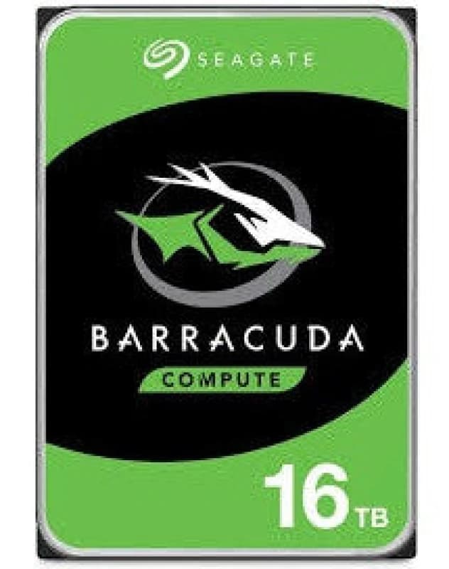 Seagate Seagate BarraCuda 16TB internal hard drive 7200 RPM 512 MB 3.5" Serial ATA ST16000DM001