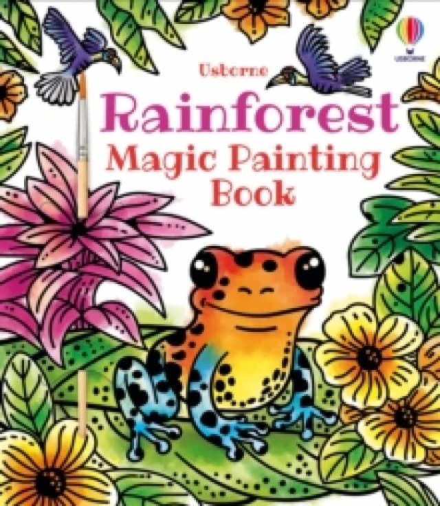 Rainforest Magic Painting Book Paperback / softback