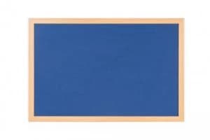 Bi-Office Earth-It Blue 60x90cm oak frame 32mm Prime