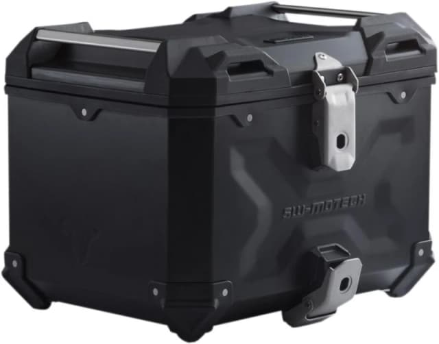 SW-Motech TRAX ADV top case - Aluminum. 38 l. Black.