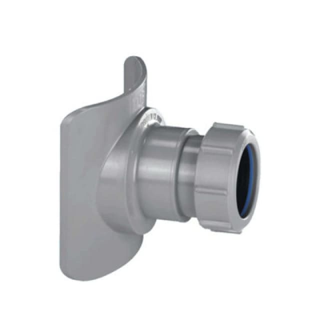 McAlpine BOSSCONN82T-GR Grey Mechanical Soil Pipe Boss Connector Grey