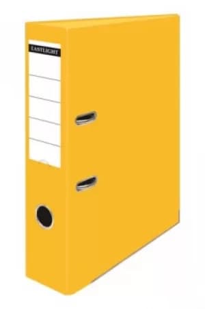 Lever Arch File Polypropylene A4 70mm Spine Width Yellow