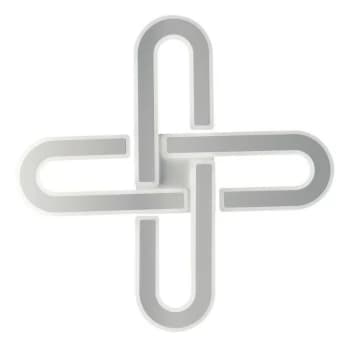 Fan Europe Obsession - Integrated LED Dimmable Flush Ceiling Pendant, White, 3000- 4000-6000K